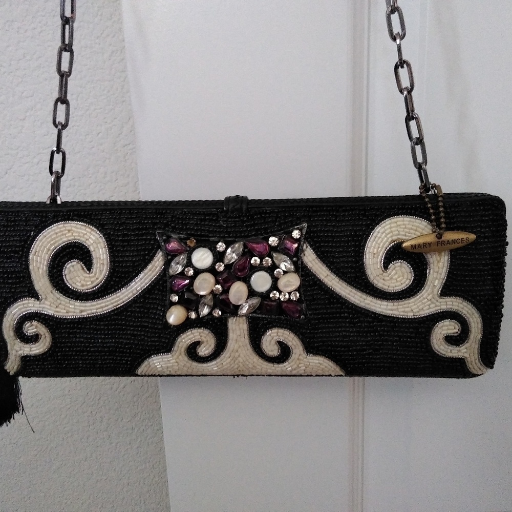 Mary Frances Beaded Evening Purse